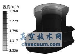 閥體溫度場(chǎng)分布