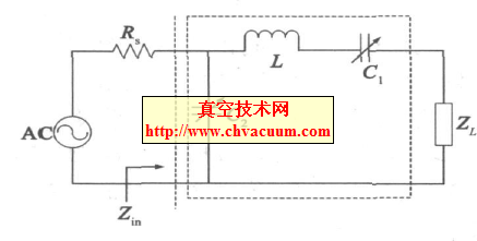 射頻電源L 型阻抗匹配系統(tǒng)圖