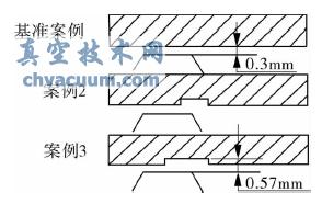 梯狀間隙結(jié)構(gòu)示意