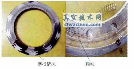 干氣密封拆檢情況